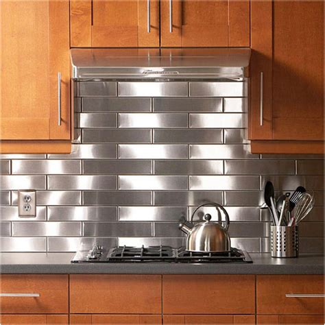 metal sheets for backsplash|decorative metal backsplash panels.